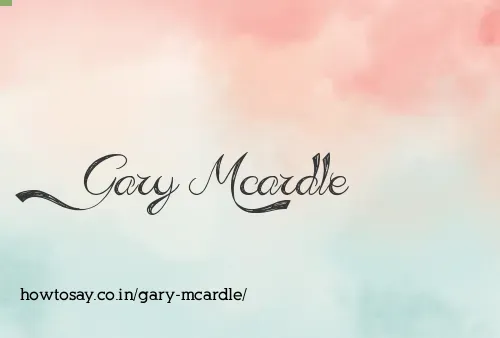 Gary Mcardle