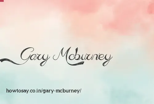Gary Mcburney