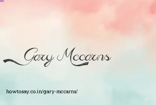 Gary Mccarns