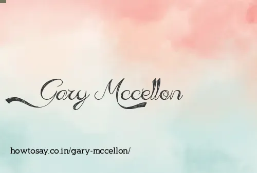 Gary Mccellon
