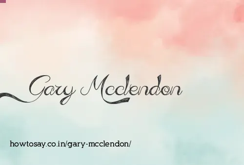 Gary Mcclendon