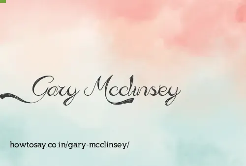 Gary Mcclinsey