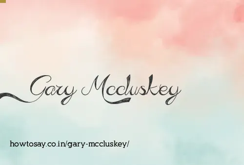 Gary Mccluskey