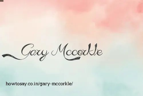 Gary Mccorkle