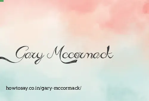 Gary Mccormack