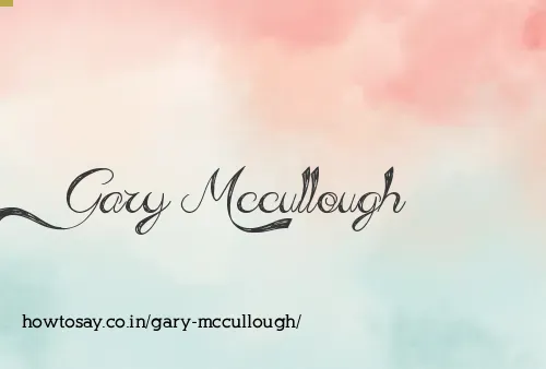 Gary Mccullough