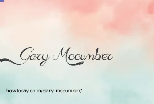 Gary Mccumber
