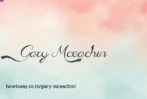 Gary Mceachin