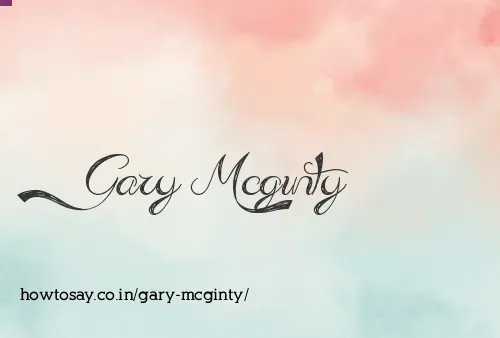 Gary Mcginty
