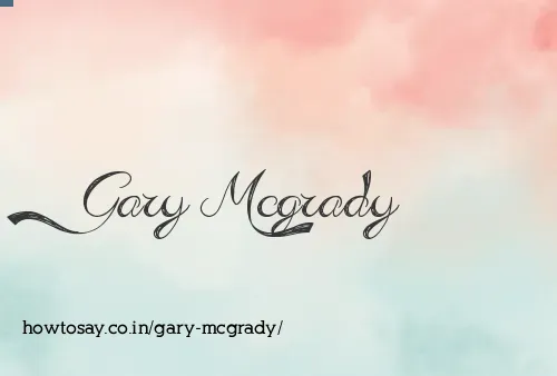 Gary Mcgrady