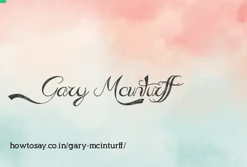 Gary Mcinturff