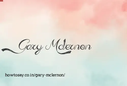Gary Mclernon