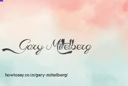 Gary Mittelberg