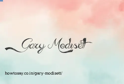 Gary Modisett