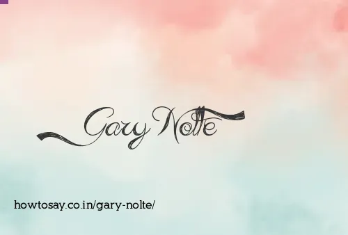 Gary Nolte