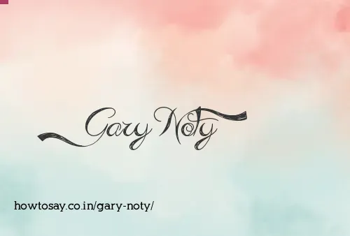 Gary Noty
