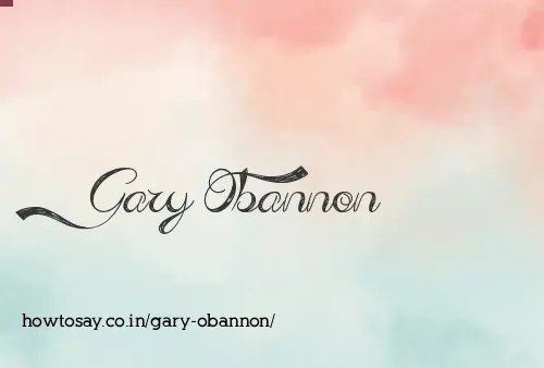 Gary Obannon