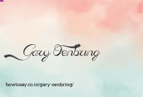 Gary Oenbring