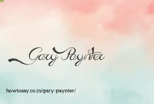 Gary Paynter