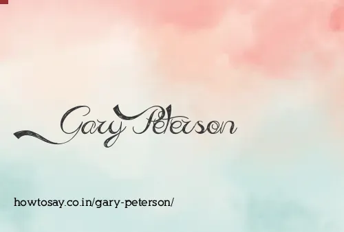 Gary Peterson
