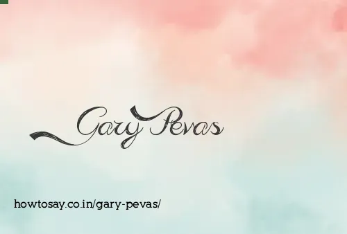 Gary Pevas