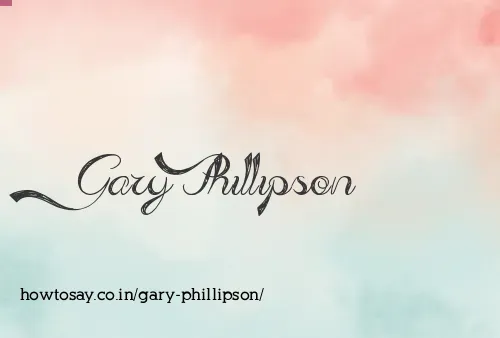 Gary Phillipson