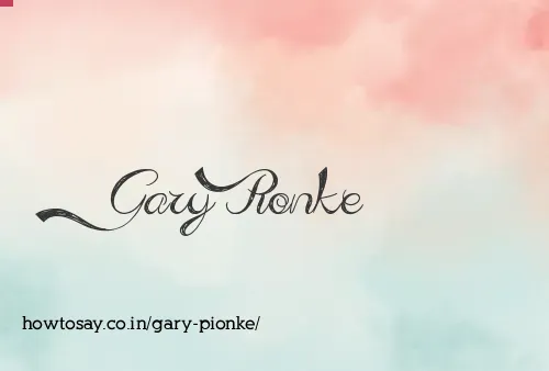 Gary Pionke