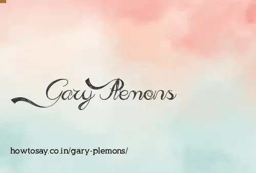 Gary Plemons