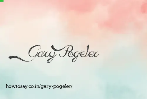 Gary Pogeler
