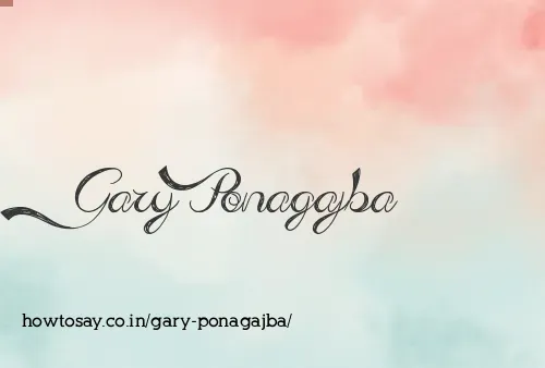 Gary Ponagajba