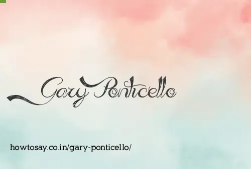 Gary Ponticello
