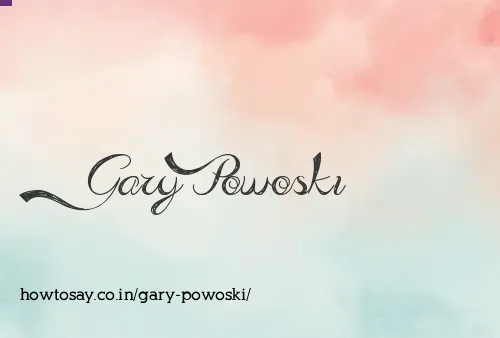 Gary Powoski