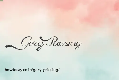 Gary Priesing