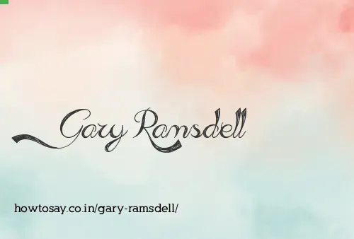 Gary Ramsdell