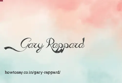 Gary Rappard