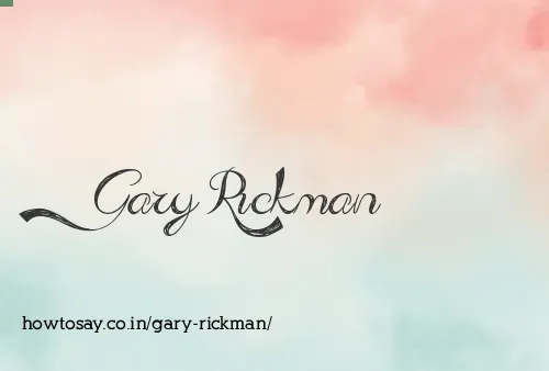 Gary Rickman