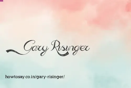 Gary Risinger