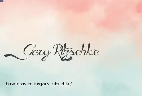 Gary Ritzschke