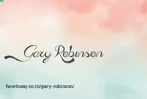 Gary Robinson