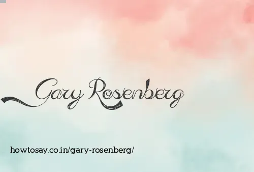 Gary Rosenberg