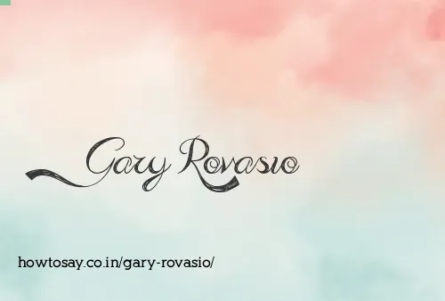 Gary Rovasio