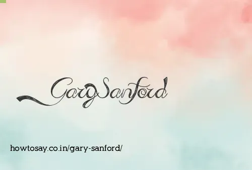 Gary Sanford