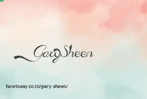 Gary Sheen