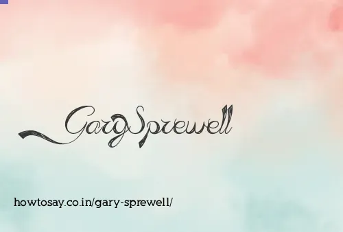 Gary Sprewell