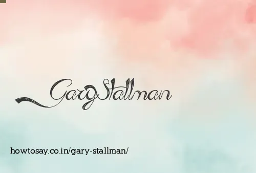 Gary Stallman