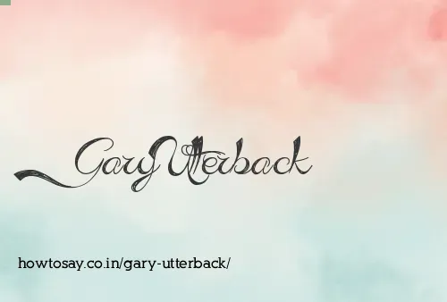 Gary Utterback