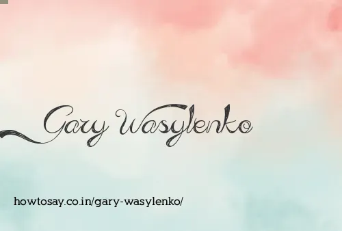 Gary Wasylenko