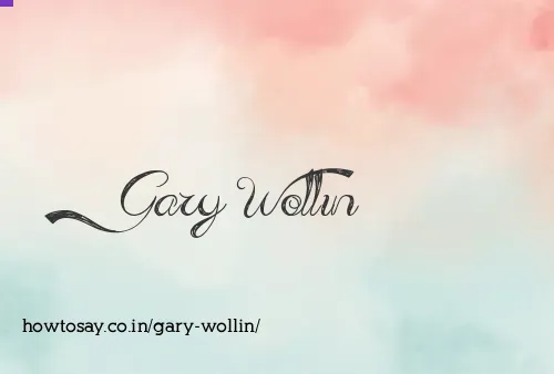 Gary Wollin