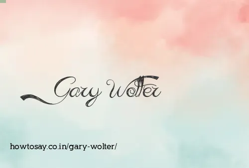 Gary Wolter