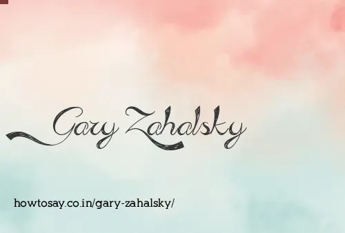 Gary Zahalsky